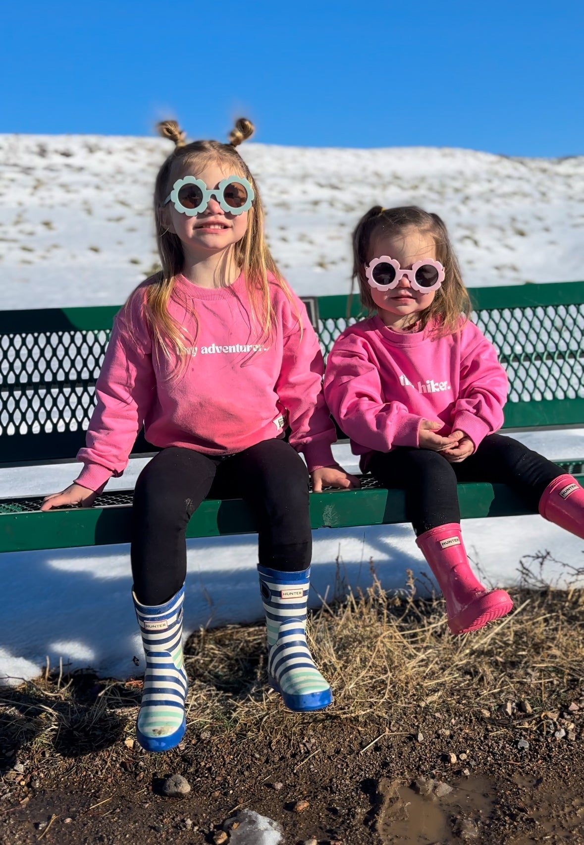 Kid's Organic Pullover in Pink, choose your adventure - 95% Cotton