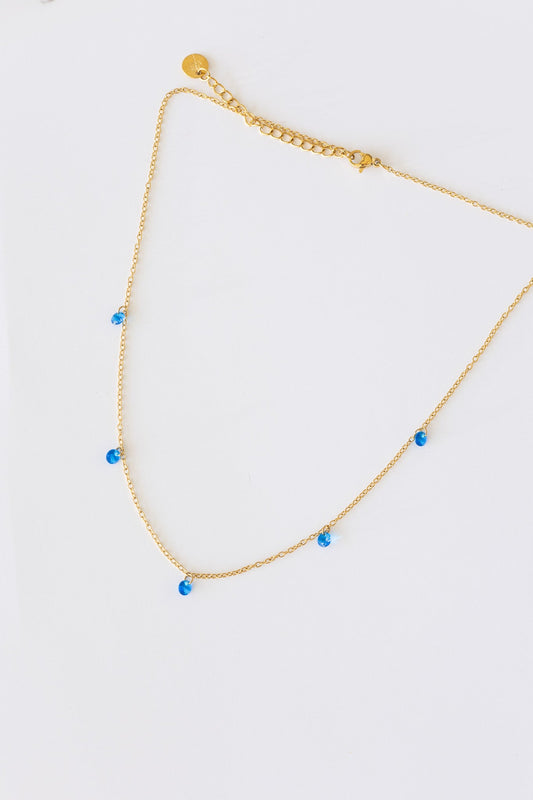 Madison Necklace in Blue