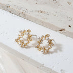 Pearl Wreath Earrings
