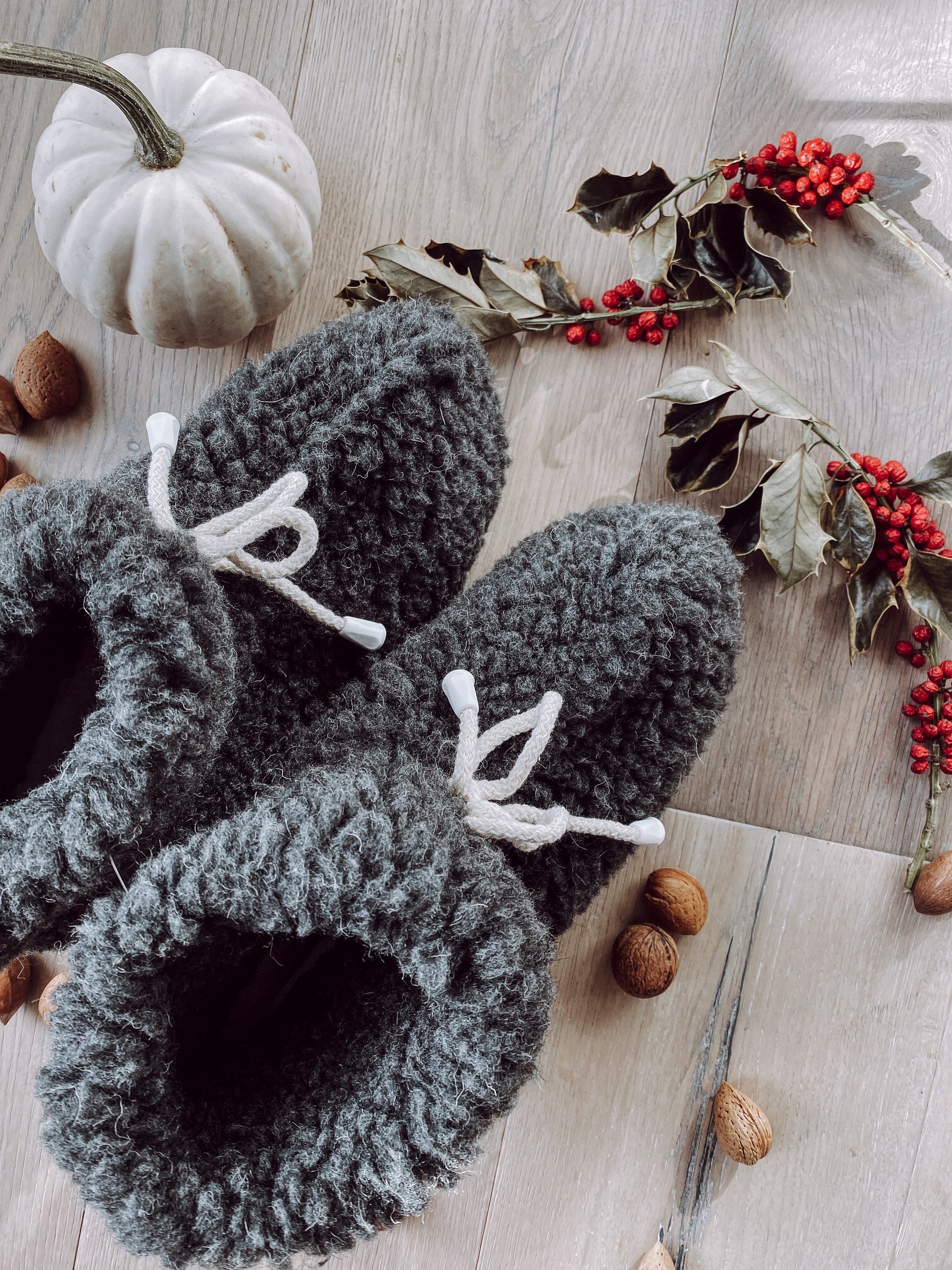 Charcoal Boots - The Peony Haus