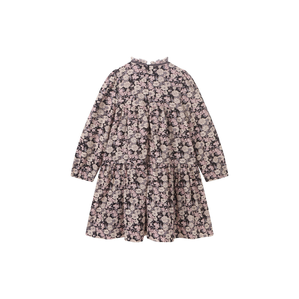 Velvet Petals Dress
