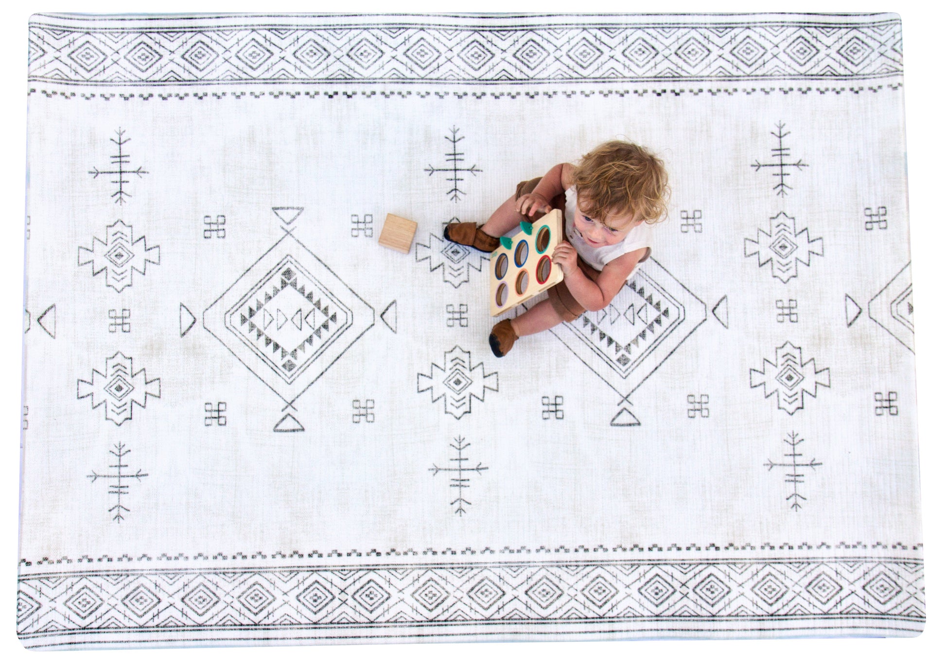 The Dakota Ivory Shwally Playmat