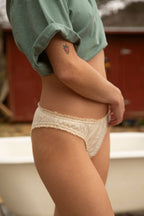 The natural frilly panties