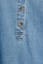 CLOSER TO YOU DENIM TOP