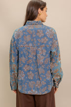 STICK TO THE PLAN DENIM TOP