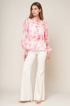 LAGOON DAYDREAMS WOVEN TOP