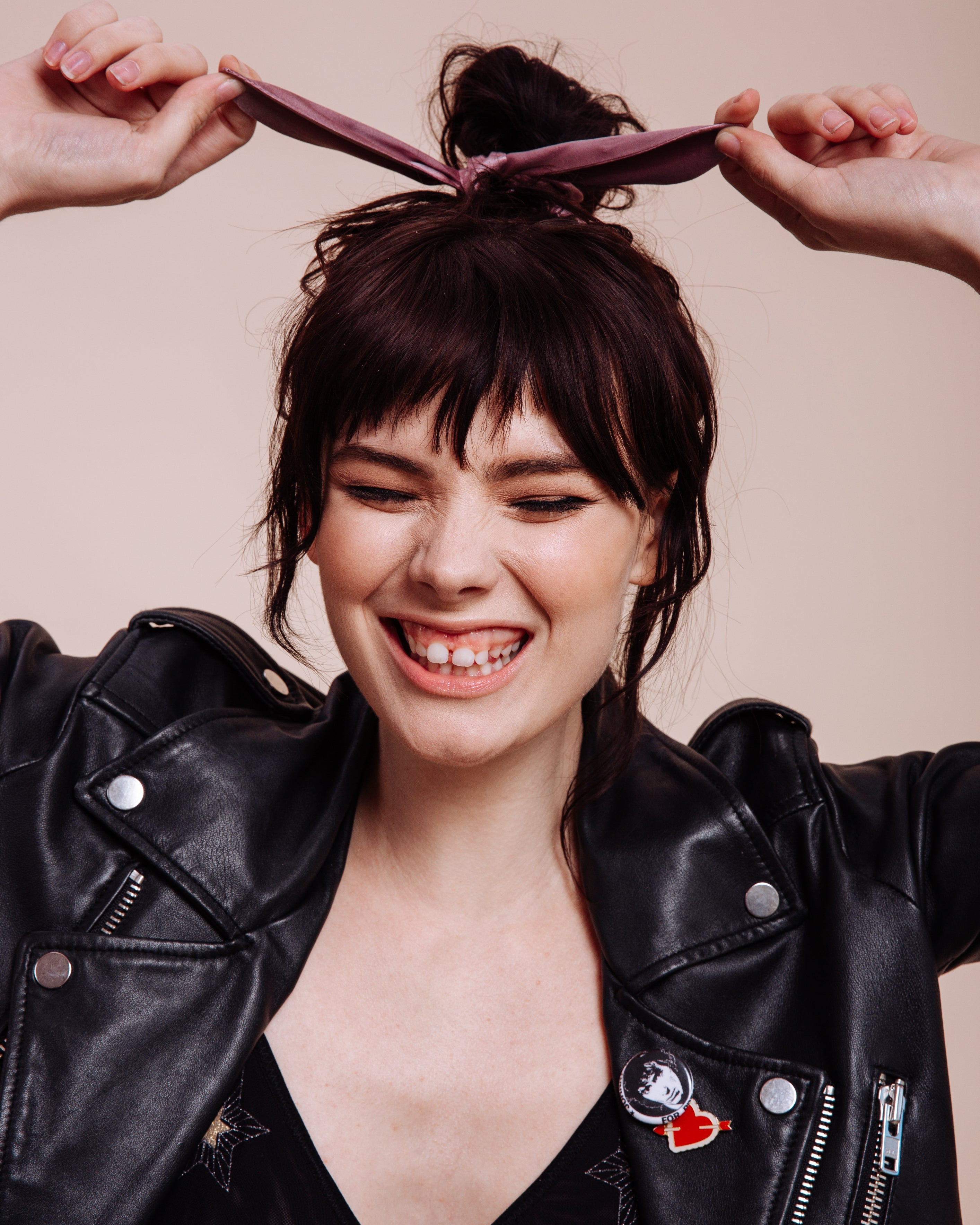 Purple Haze - Scrunchie Tie