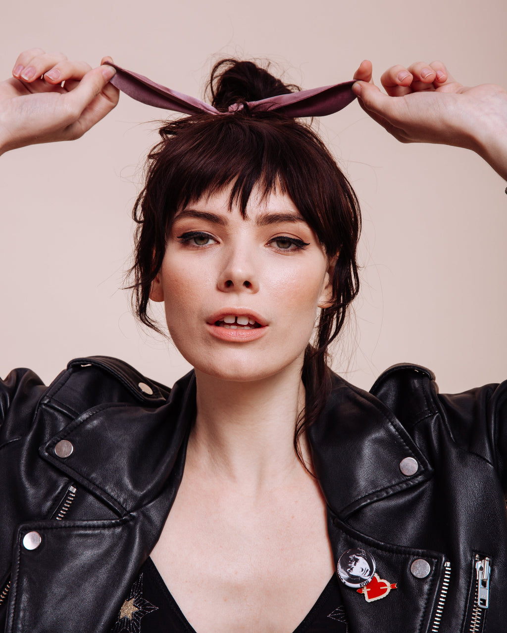 Purple Haze - Scrunchie Tie