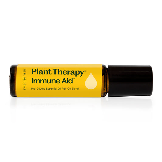 Immune Aid Essential Oil Blend Pre-Diluted Roll-On - The Peony Haus