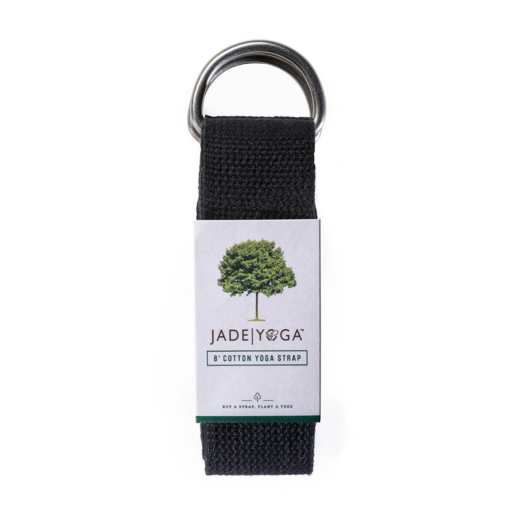 Yoga Strap with Thick Durable Cotton & Extra Safe Adjustable – JadeYoga