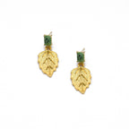 Jade Leaves Earring