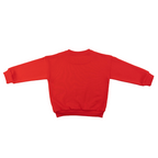 Solid Kids Sweatshirt in Engine Red