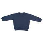Solid Kids Sweatshirt in Navy Blue