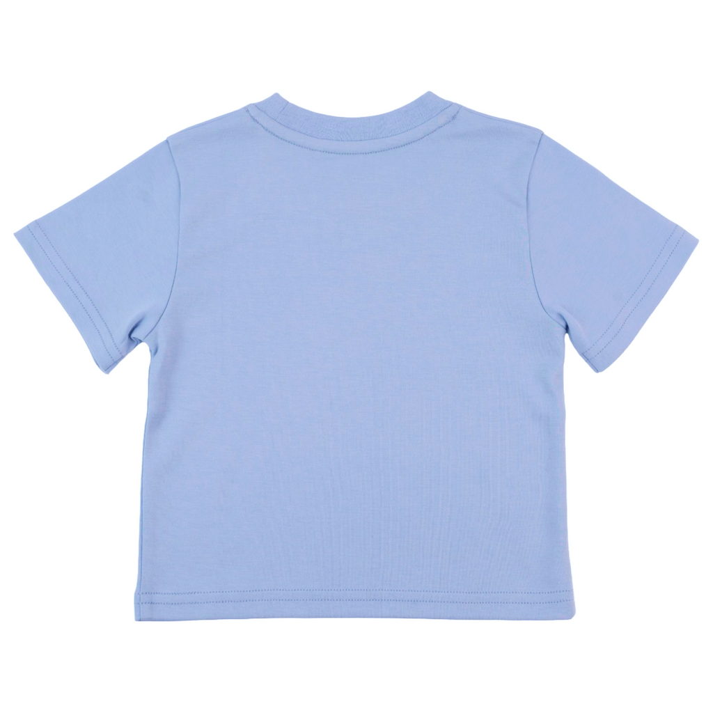 Kids Solid Tee in Light Blue