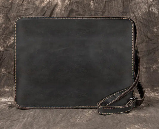 Men's Business Leather Work bag - The Peony Haus