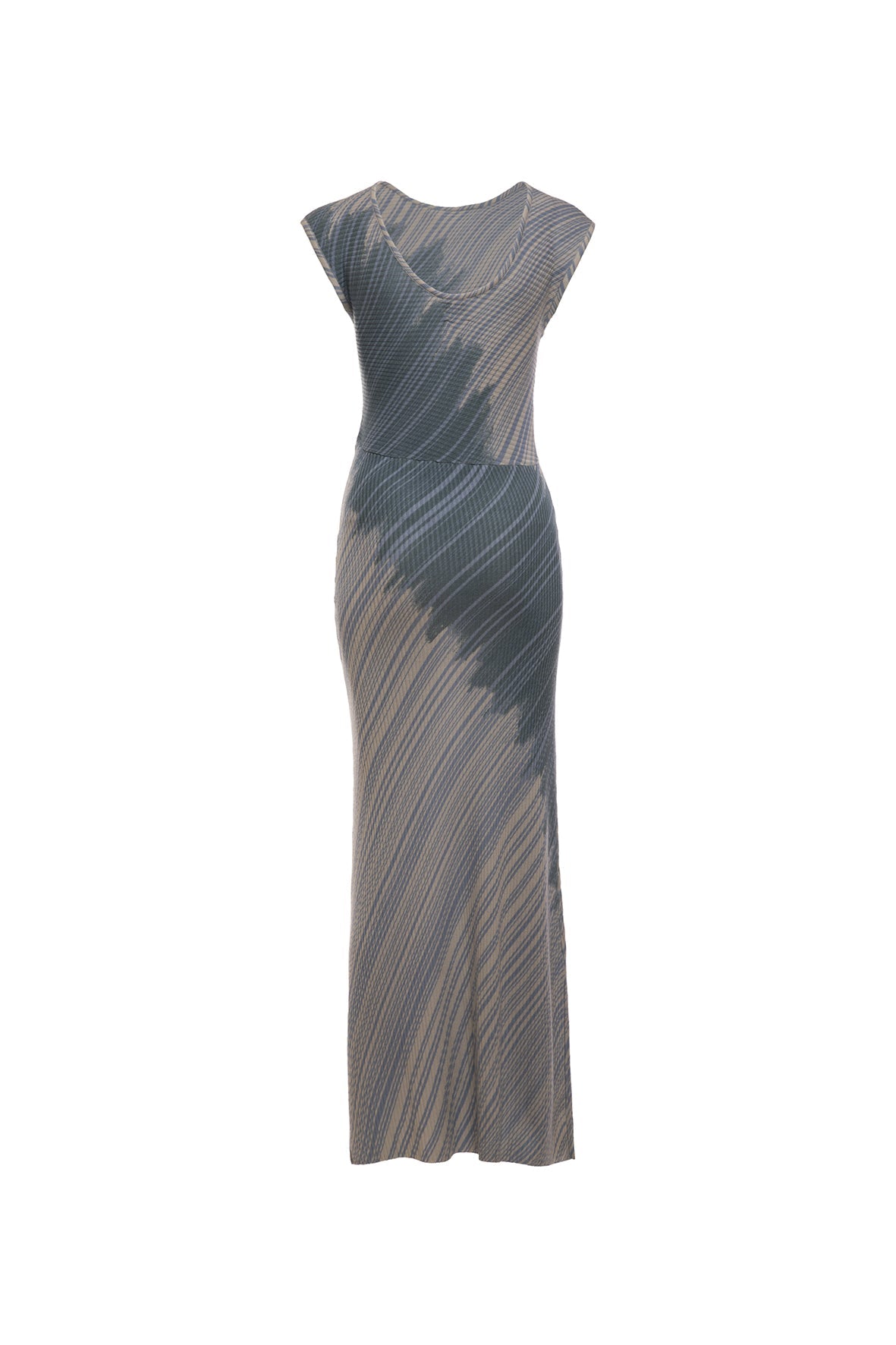 Stella Dress ribbed dress/Asymmetrical collar