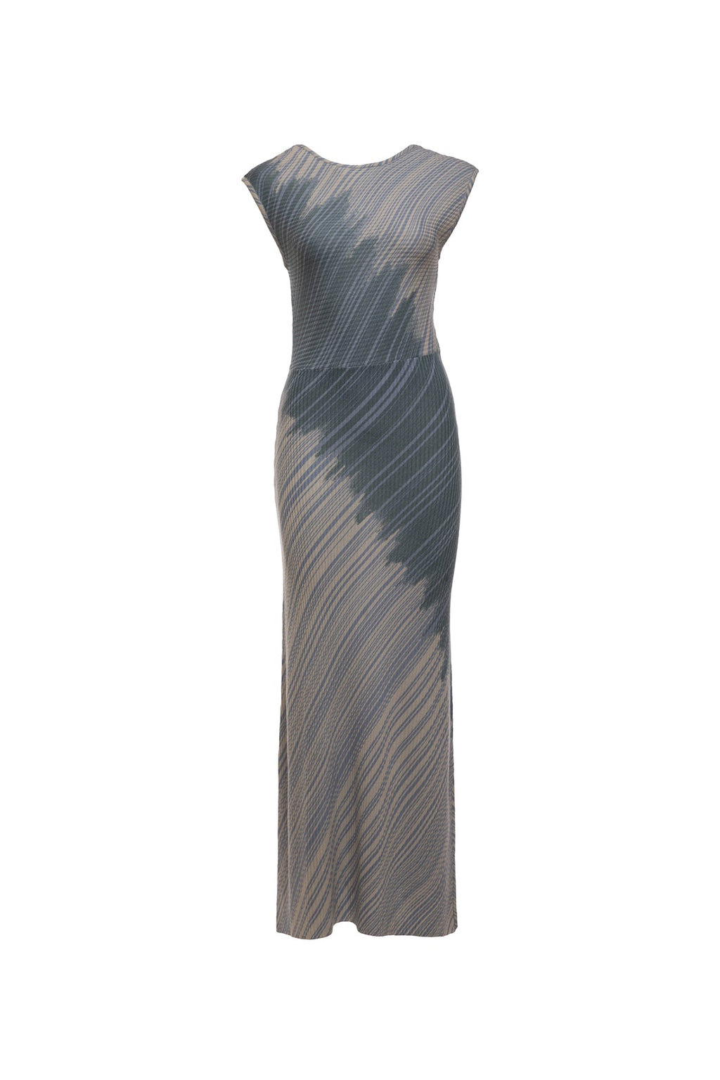 Stella Dress ribbed dress/Asymmetrical collar