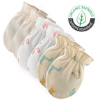 Hipzoo Organic Cotton Baby Mittens - 3-Pack Set - The Peony Haus