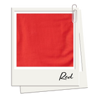 Kids Solid Tee in Engine Red