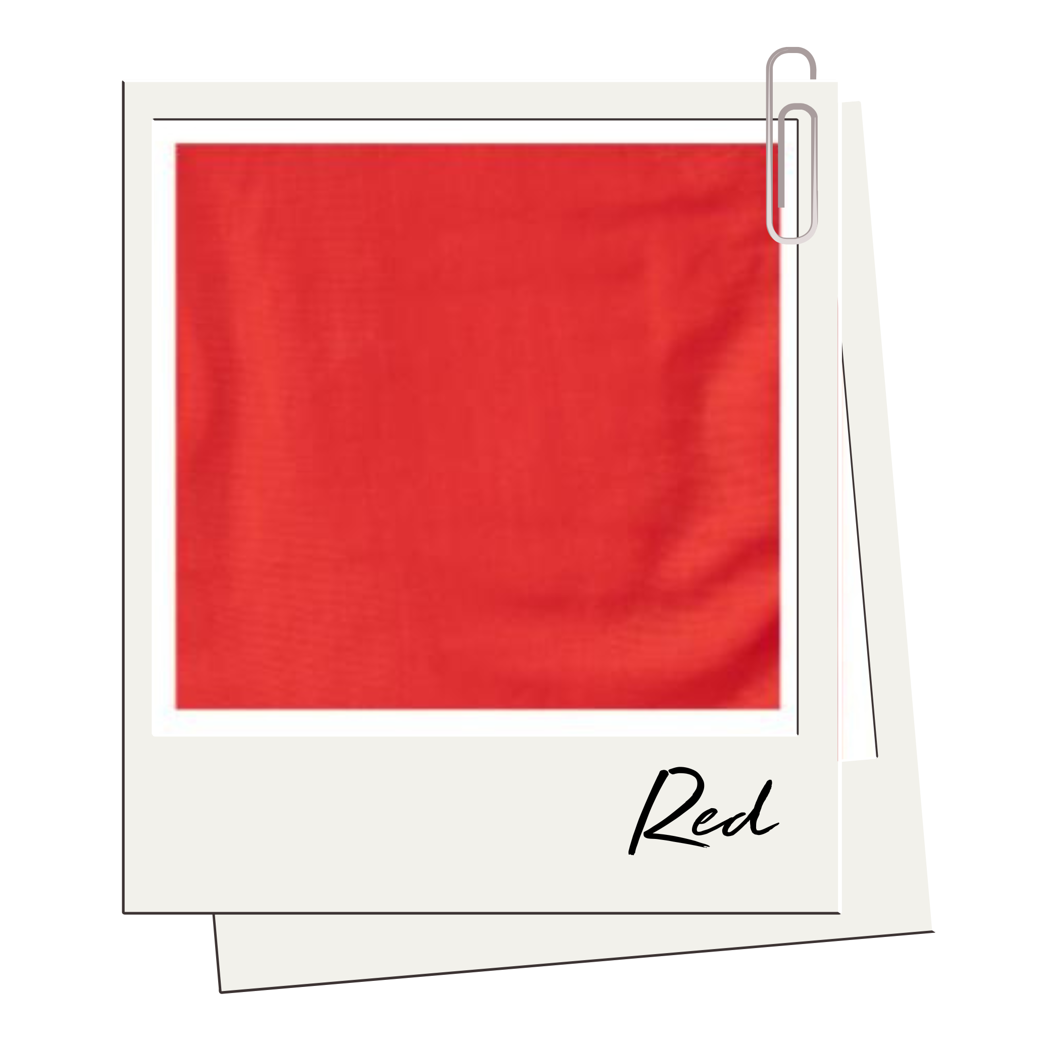 Kids Solid Tee in Engine Red