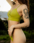 Longline Bralette - Lime