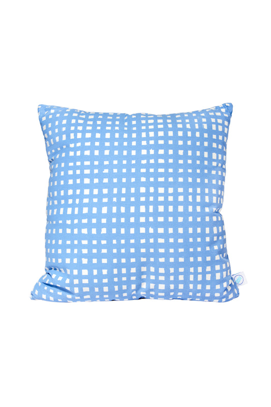 Micro Grid throw pillow