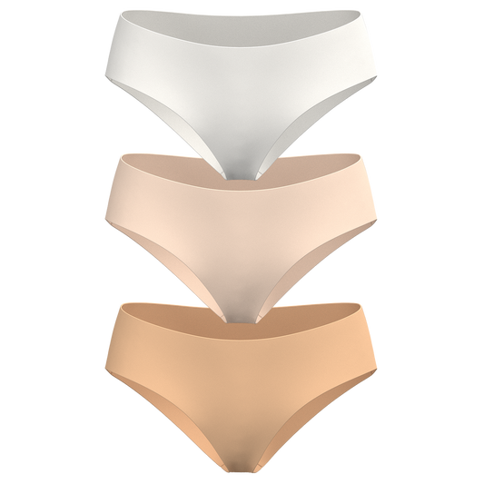 Low Rise Hipster 3 Pack [Light Neutrals] - The Peony Haus