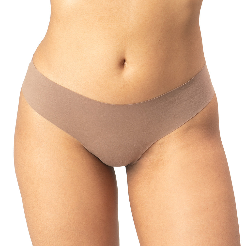 Organic Cotton No Show Low Rise Thong