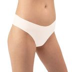 Organic Cotton No Show Low Rise Thong