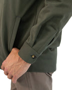 Lined Yukon Flannel Shirt Jacket, Olive