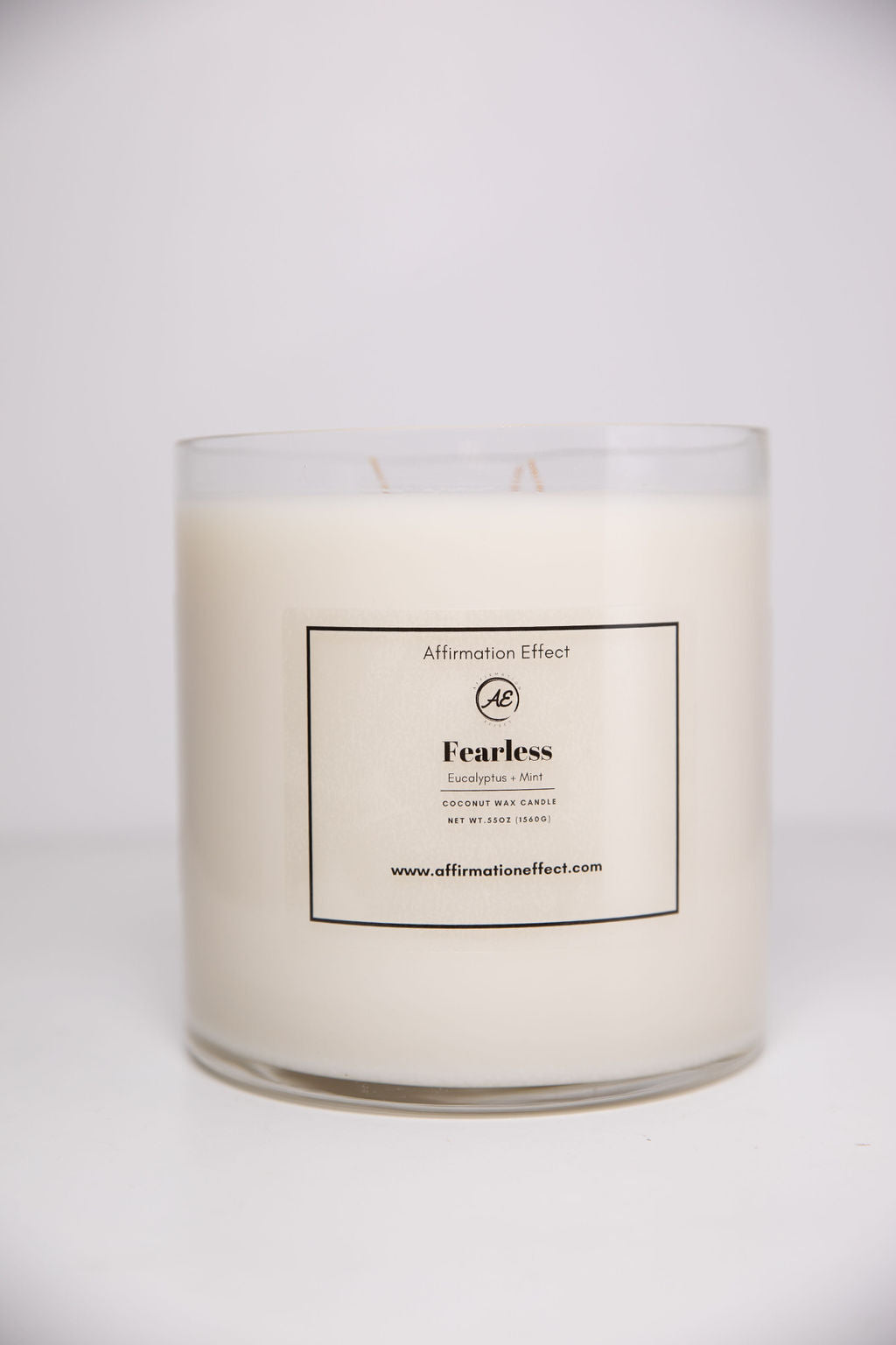 Eucalyptus Mint "Fearless" Affirmation Candle - 60 oz
