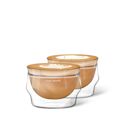 Latte Master Glass - 250ml/8.5oz (Set of 2)