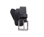 Beeswax waxed, full grain Leather Belts, Stainless steel buckle