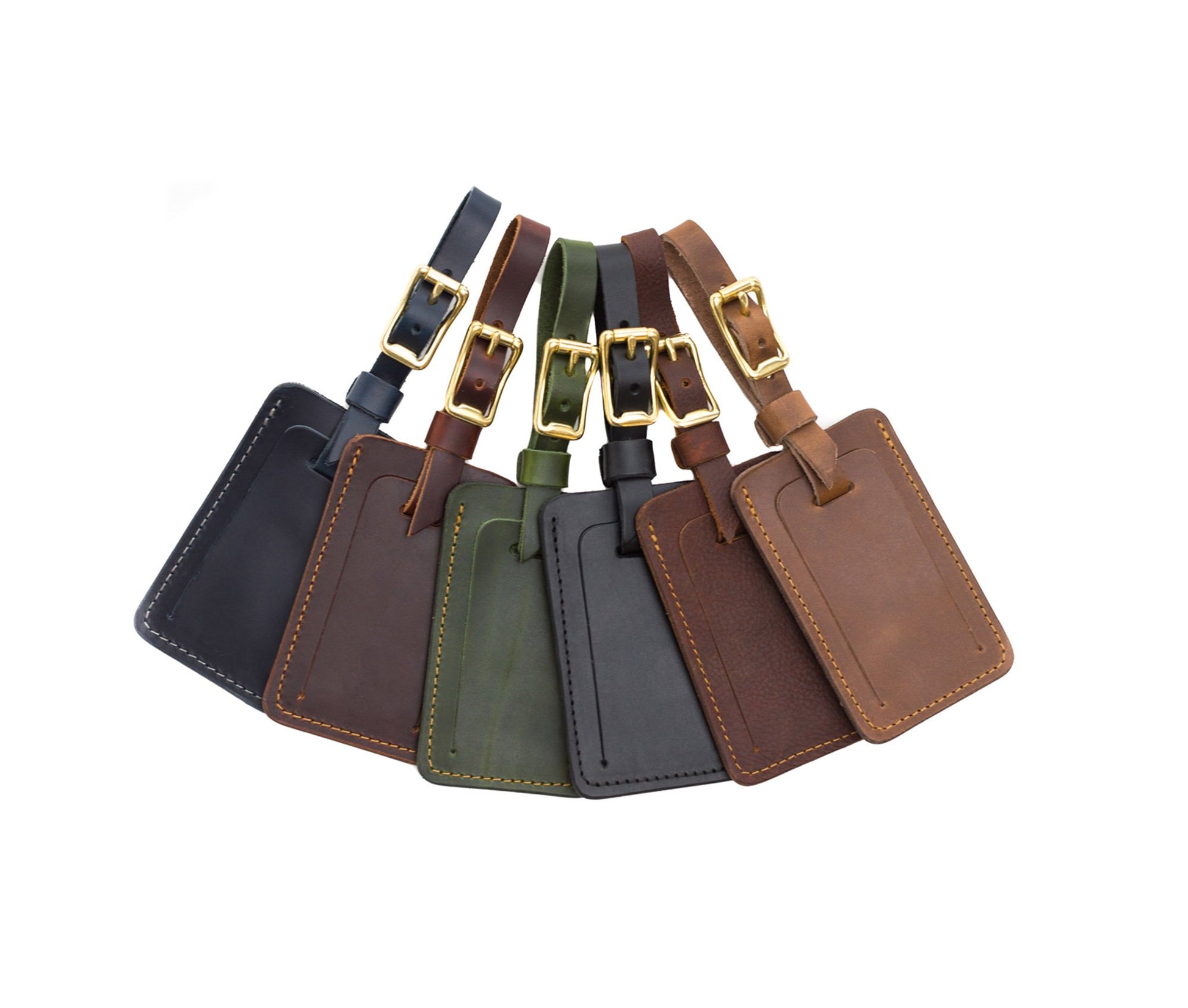 Leather Luggage Tags