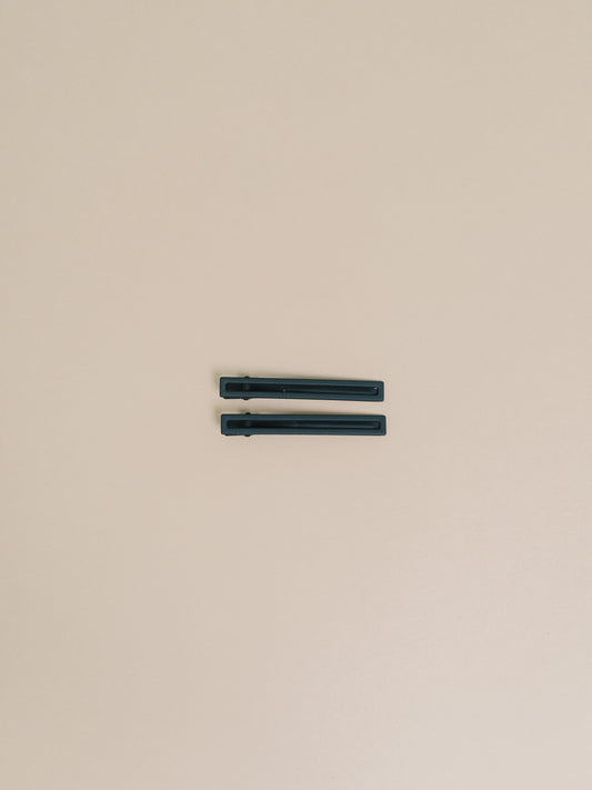 Leia Hair Clips - Black