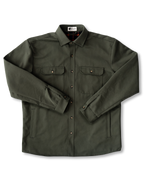 Lined Yukon Flannel Shirt Jacket, Olive