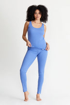 Pima Rib Knit L&L Legging - 96% Organic Peruvian Pima Cotton