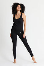 Pima Rib Knit L&L Legging - 96% Organic Peruvian Pima Cotton