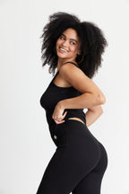 Pima Rib Knit L&L Legging - 96% Organic Peruvian Pima Cotton