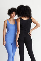 Pima Rib Knit L&L Tank - 96% Organic Peruvian Pima Cotton