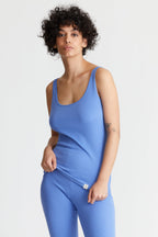 Pima Rib Knit L&L Tank - 96% Organic Peruvian Pima Cotton