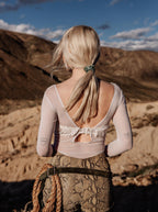 Sage Brush - Mini Scrunchie