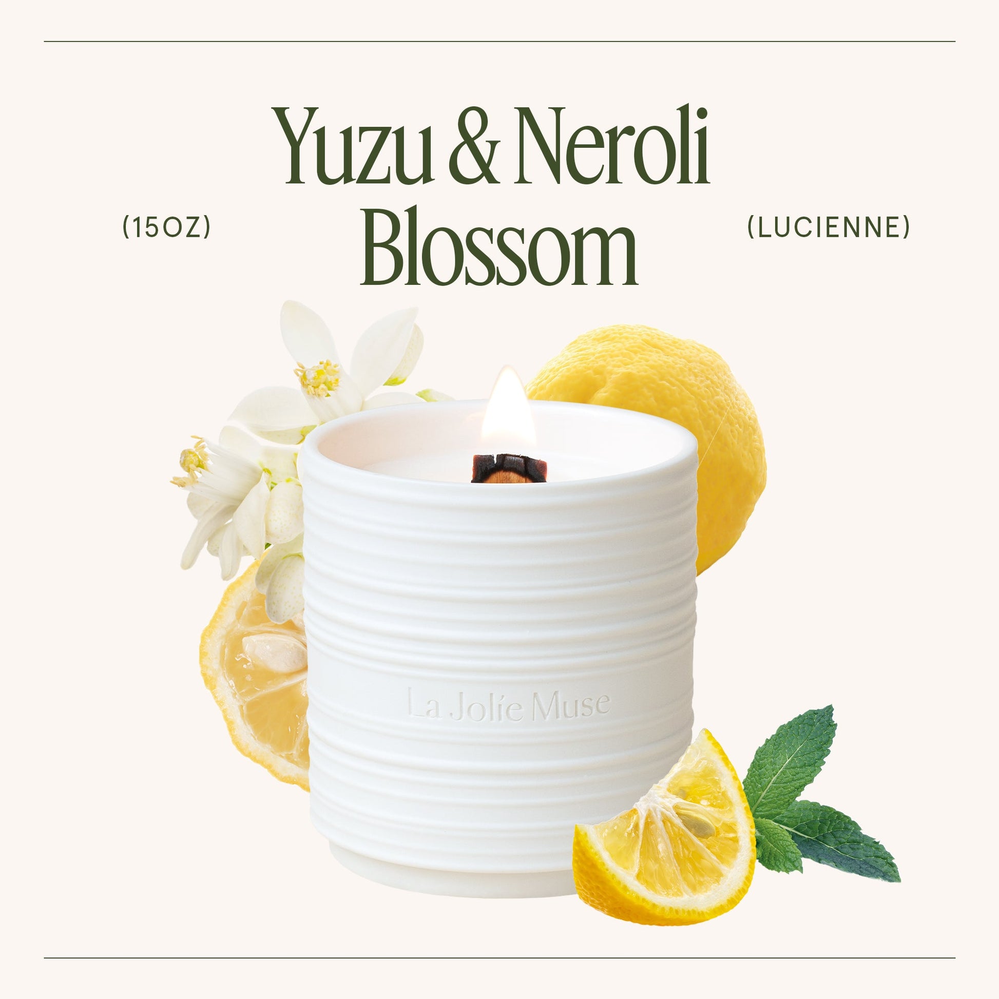 Lucienne - Yuzu & Neroli Blossom Candle