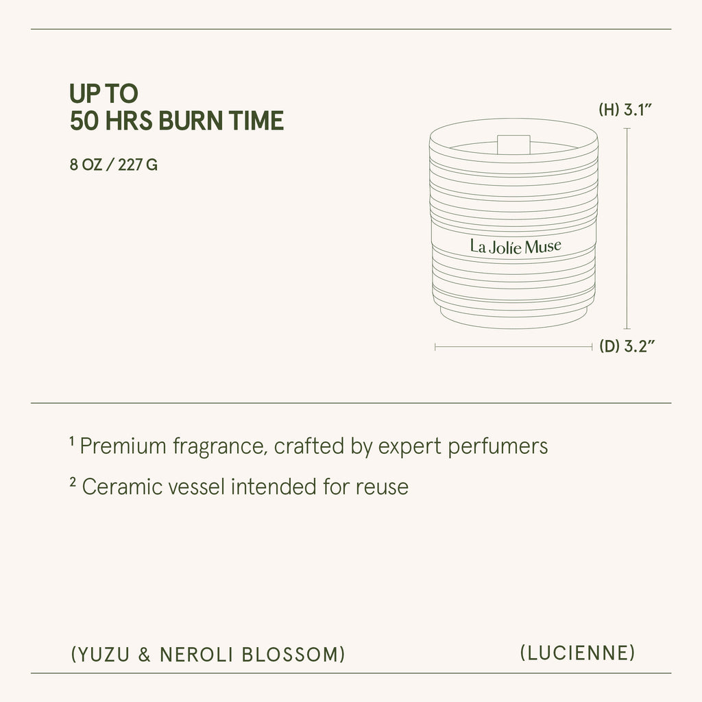 Lucienne - Yuzu & Neroli Blossom Candle
