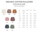 Space One 1st Birthday Boy Girl Organic Cotton Pullover