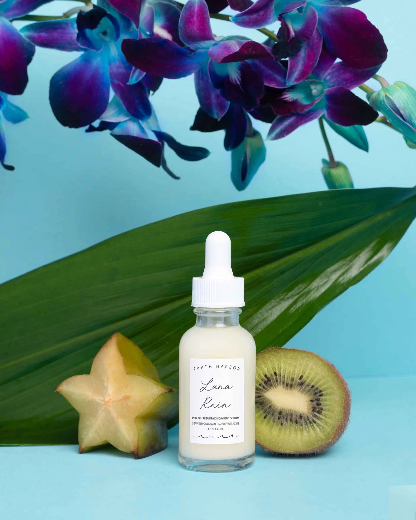 LUNA RAIN Phyto-Resurfacing Night Serum - The Peony Haus