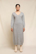 Women's Cashmere Silk Maxi Dress