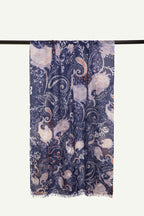 Multicolour Paisley Spring Summer Scarf