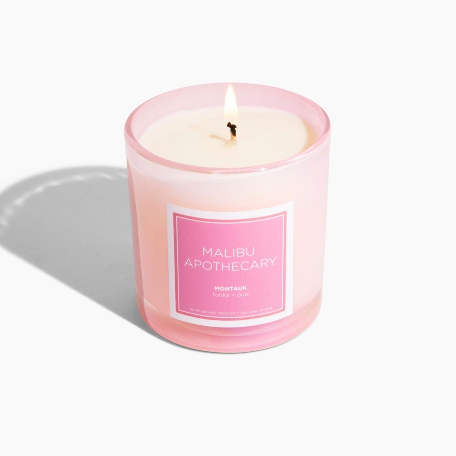 Iridescent Pink Candle