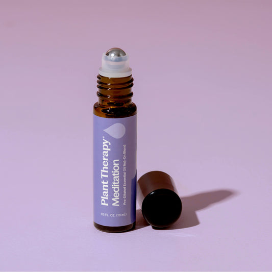Meditation Essential Oil Blend Pre-Diluted Roll-On - The Peony Haus